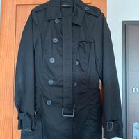 Trench nero da donna tg. S