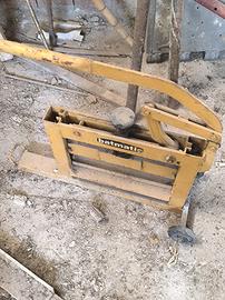 trancia blocchi manuale 