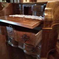 Cassettiera con ribalta legno