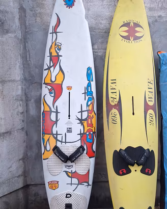 tavole vele e attrezzatura varia windsurf