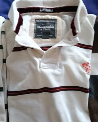 2 Magliette  polo ABERCROMBIE & FITCH
