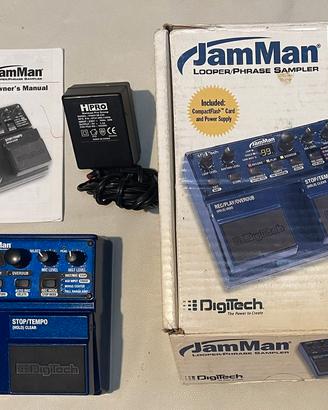 DigiTech JamMan Looper Phrase Sampler Looper e cam