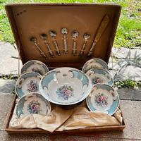 Servizio dessert posate argento