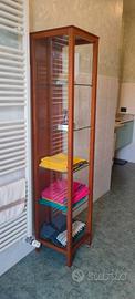 Vetrinetta scaffalata legno