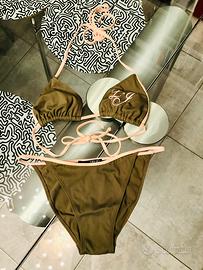 Bikini donna kaki/rosa tg s Liu Jo