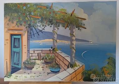Quadri paesaggio costiera