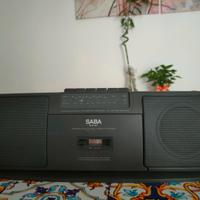 Radioregistratore stereo portatile Saba RCR 567