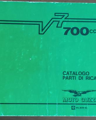 Catalogo Parti di ricambio Moto Guzzi V7 700cc