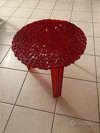 Tavolino Kartell T-table rosso