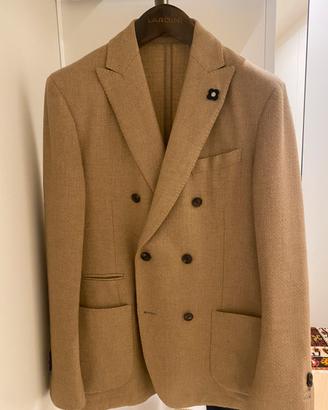LARDINI Blazer sartoriale in cammello tg. 48