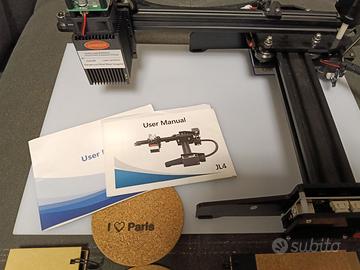 Marcatore laser per carta, legno, plastic