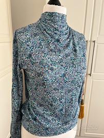 Blusa con scollo dietro, taglia M