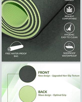 ComFy Mat Tappetino da yoga antiscivolo in TPE