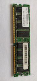 RAM 2 banchi da 512MB DDR 400MHz