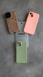Cover e pellicola in vetro temperato IPhone 14
