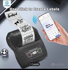 Stampante di Etichette Termiche Portatile SINMARK