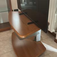 Porta tv con rotelle