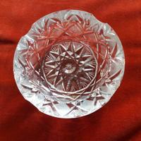 Posacenere in Cristallo di boemia molato a mano