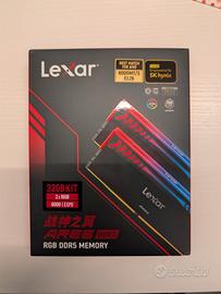 RAM DDR5 Lexar ARES RGB (32GB 2x16GB) 6000MT/s
