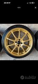 Cerchi e gomme invernali da 17 per fiat abarth