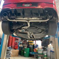 Golf GTI 8 e CLUBSPORT scarico con valvola