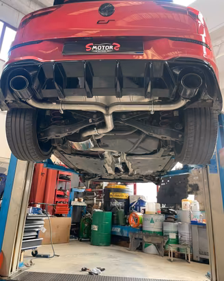 Golf GTI 8 e CLUBSPORT scarico con valvola