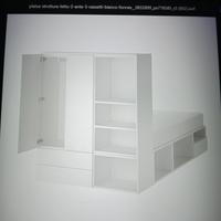 Struttura letto Platsa Ikea