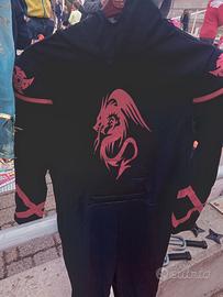 Costume da ninja con accessori