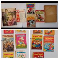 lotto di 17 libri vintage danneggiati