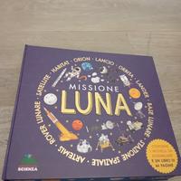 Libro 'Missione Luna' NUOVO, ed scienza