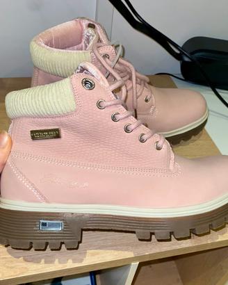 Scarponcini Cotton Belt rosa Nuovi