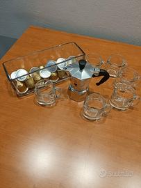 Bialetti,Macchina caffè per 2 tazze con tazze e co