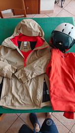 Giacca,Pile,Casco Sci 12Anni Abbilgiamento Top