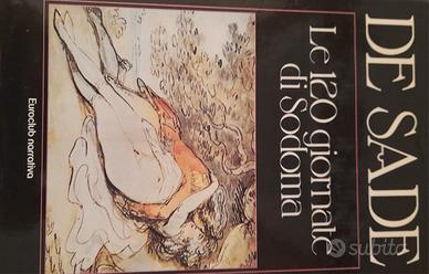 libro "le 120 giornate di Sodoma" di De Sade