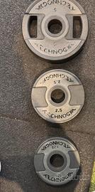 Coppie di dischi tecnogym 1,25/2,5/5