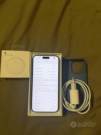 Apple iphone 15 pro max 256 gb blu