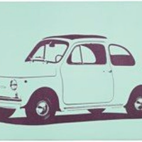 Poster PJATTERYD FIAT 500