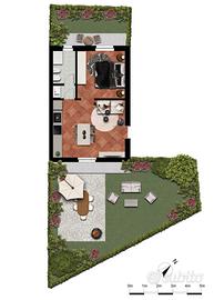 Appartamento bilocale piano terra