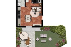 Appartamento bilocale piano terra