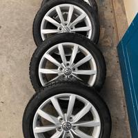 CERCHI RUOTE IN LEGA DA 17" PER VW GOLF AUDI A3