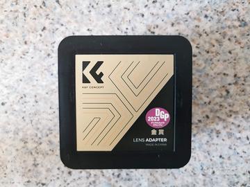 K&F Concept Olympus OM SLR ADATTATORE OBIETTIVO
