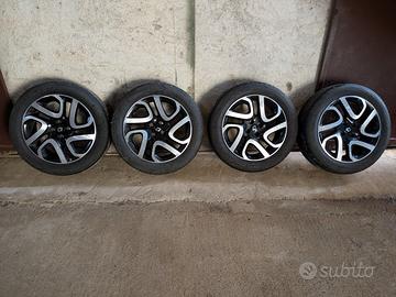 Cerchi e pneumatici Renault Captur