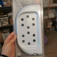 Mensola bianca 24 cm in plastica 