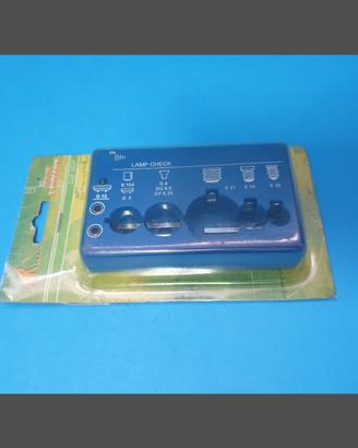 prova  lampade funziona con batteria 9 v