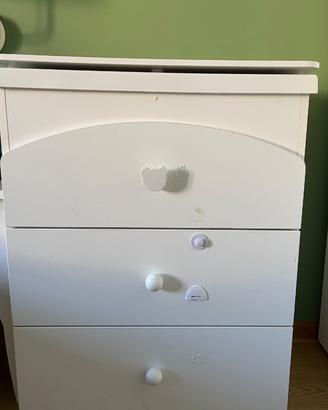 Fasciatoio cassettiera