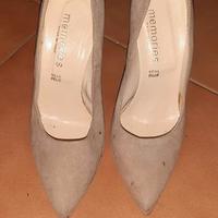 Décolleté tacco a spillo beige