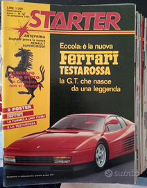 Lotto 28 Riviste Starter anni 80 con Poster
