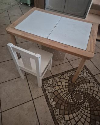 tavolo e sedie bambini
