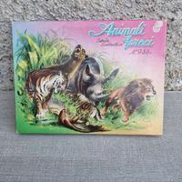 Gioco Timbri Animali Feroci Vintage stampini Multi