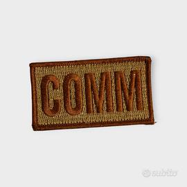 COMM jtac tacp, toppa patch con velcro